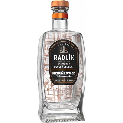 Radlík Meruňkovice Velkopavlovická 45% 0,5 l (holá láhev) – Zboží Dáma Radlík Meruňkovice Velkopavlovická 45% 0,5 l (holá láhev) – Zboží Dáma