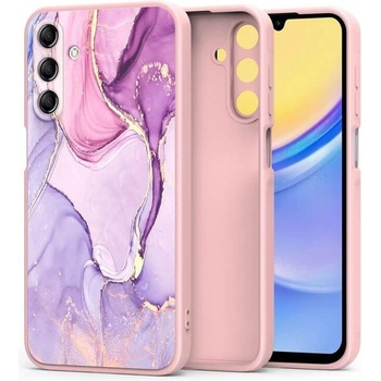Tech-Protect Силиконов Калъф за Samsung A17, Tech-Protect Icon Marble Case, Цветен (5906302332489)