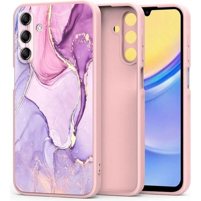 Tech-Protect Силиконов Калъф за Samsung A17, Tech-Protect Icon Marble Case, Цветен (5906302332489)