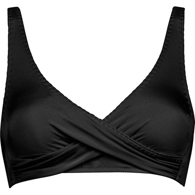 Watercult Дамско бикини горнище Watercult Women's Crafted Essentials Bikini Top No. 7331 Bikini top - Deep Black - размер 42 (150-6673-0214)