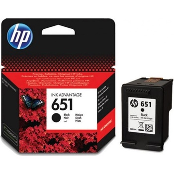 HP 651 originální inkoustová kazeta černá C2P10AE
