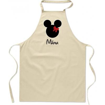 Povidlo.cz Zástěra Mouse Máma Natural