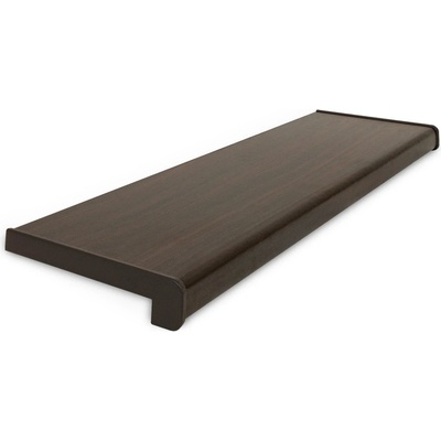 LEXIKON dřevotřískový parapet LUX 150 x 1000 mm tmavý ořech