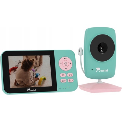 Momini BlissView Baby Monitor digitálna audio pestúnka 1 ks