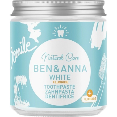 BEN & ANNA v skle White+ Fluorid 100 ml