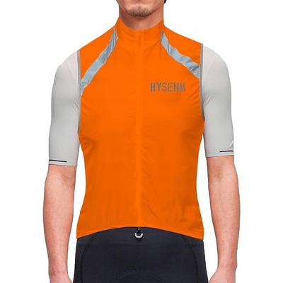 Reflexná cyklistická vesta oranžová