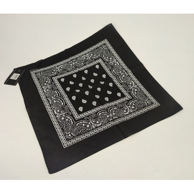 Šátek western černý – Zboží Mobilmania