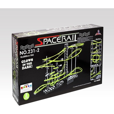 Space rail Guličková dráha level 2 glow