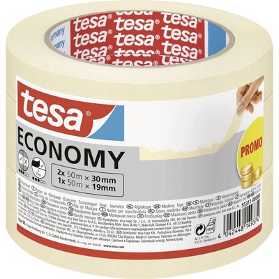 Tesa Economy 55311-00000-02 Malířská krycí páska bílá 1 sada