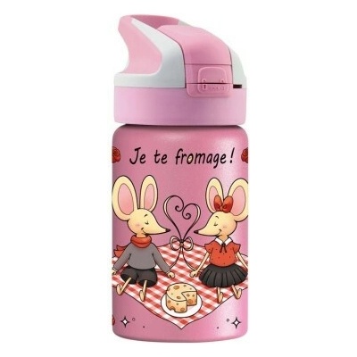 Laken Summit thermo detská flaša 350 ml Ružová