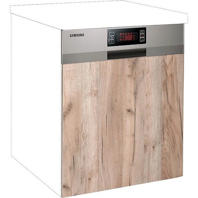 Matis Врата за съдомиялна машина IN Mask 60x60 сив дъб