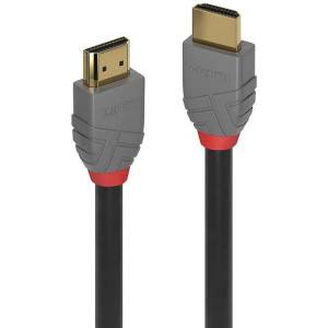 Lindy Lindy Ultra High Speed HDMI кабел, Anthra Line, сив, 3м (36954)