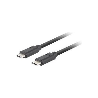 Lanberg CA-CMCM-32CU-0005-BK USB-C M/M 3.1 GEN 2, 0,5m, černý