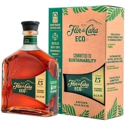 Flor de Caňa Centenario ECO 15y 40% 0,7 l (karton)