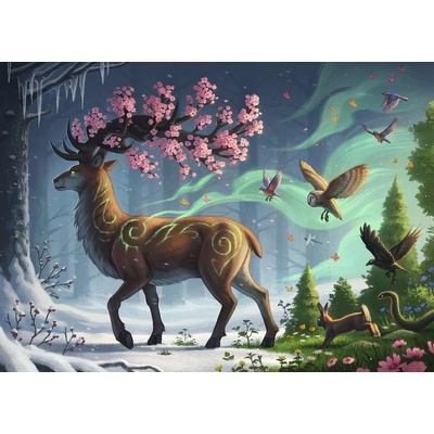 RAVENSBURGER Jarné s jeleňom 1000 dielov