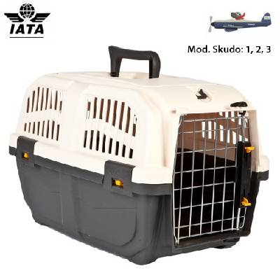 Транспортна чанта за кучета и котки SKUDO IATA 3 - 60 x 40 x 39 (височина) см, MPS Италия - 04506