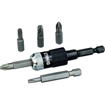 DeWALT DT71514 Sada bitov s rýchloupinacím nadstavcom 5 dielna