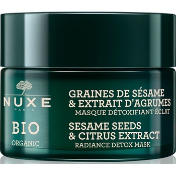 Image 1 of Nuxe Bio Organic Sesame Seeds & Citrus Extract детоксикираща маска за озаряване на лицето за жени 50 мл
