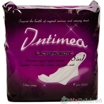 Intimea Lactoprobiotic 3v1 Ultra wings hygienické vložky 9 ks