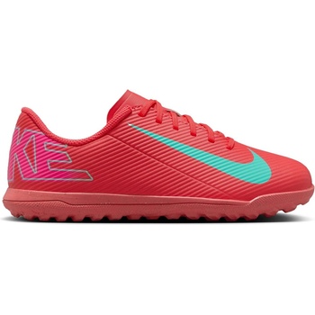 Image 1 of Nike Юношески футболни стоножки Nike Mercurial Vapor 16 Club Juniors Astro Turf Football Boots - Red/Green