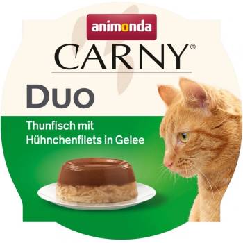 Animonda Carny Duo Adult Tuna With Chicken Filet in jelly 70 g - с желирано пилешко филе