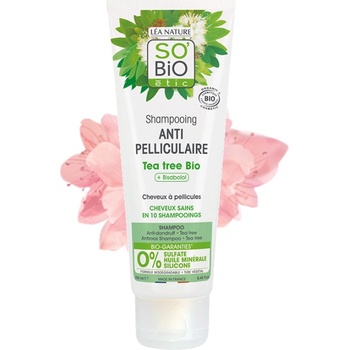 So´Bio étic Šampon proti lupům s tea trea a bisabololem 250 ml