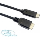 Sandberg 136-07 USB-C - USB3.0 Micro-B, 1m, černý