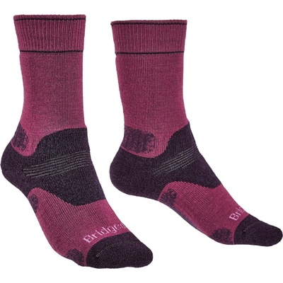 Bridgedale Hike Midweight Merino Performance Boot Womens berry/plum