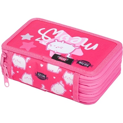 LIZZY Калъф за моливи, 3 нива, с цип, LIZZYSULI, "Kit case Stars Purrfect" 7210044001 (7210044001)