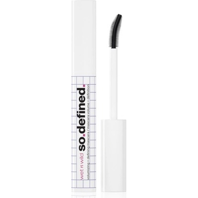 Wet n Wild Mega Volume řasenka pro objem a definici řas Black 10 ml