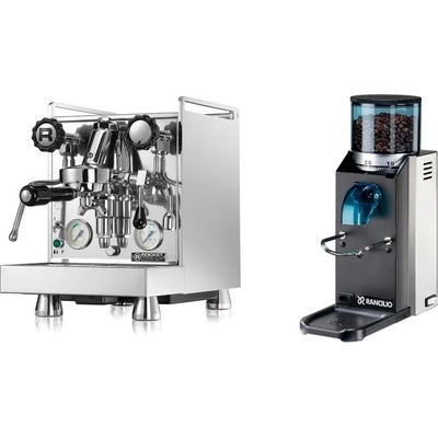 Set Rocket Espresso Mozzafiato Cronometro V + Rancilio Rocky Doserless