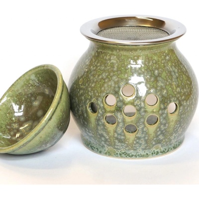Vykuřovadla Rymer vykuřovací pícka a aroma lampa zelená krystalická efektní