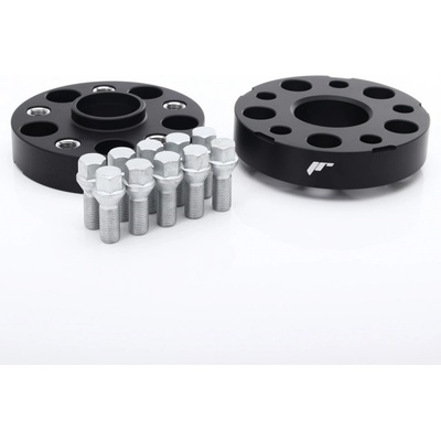 JR WHEELS Skrutkovacie podložky - JRWA2, 30mm 5x112 66,6 Čierne