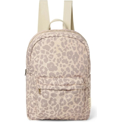 Studio Noos Puffy Midi s predným vreckom cream leopard