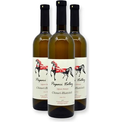 Papari Valley Chinuri Rkatsiteli Kvevri bílé suché víno 2020 12,5% 0,75 l (holá lahev)