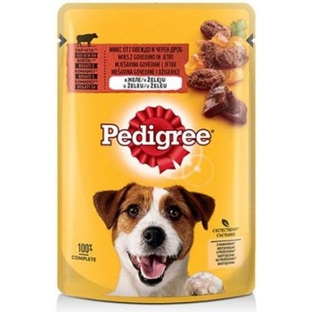 PEDIGREE пауч говеждо 100гр
