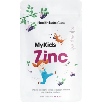 Health Labs Care Želé bonbony My Kids Zinek 60 ks