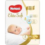 Huggies Бебешки пелени Huggies - Elit Soft 2, 66 броя (7536)