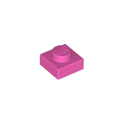 Lego 3024 Dark Pink Plate 1 x 1