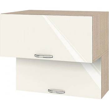 Image 1 of ИРИМ Горен кухненски шкаф Сити МФ-Крийм гланц-11-107 80 см