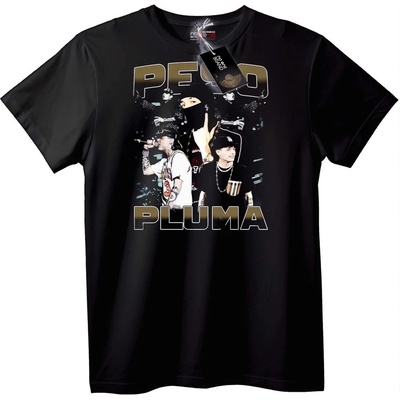 NOONEBRAND Тениска Peco Pluma Music - M, White