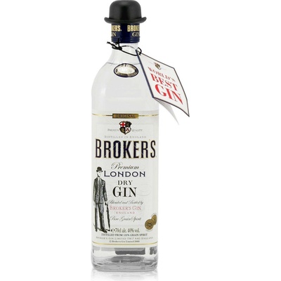 Broker's London Dry Gin 40% 0,7 l (holá láhev)