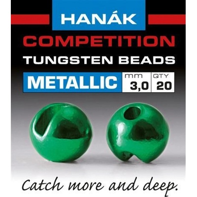Hanák Competition Tungstenové Hlavičky Metallic Zelené 2,0 mm