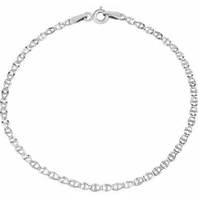 SILVEGO Stříbrný náramek Marine 2,6 mm FNNS1045BS