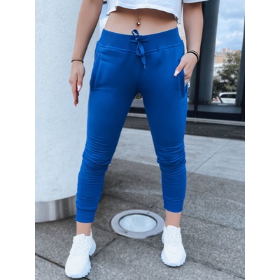 Dstreet Dámské tepláky FITS červené UY0533 Modrá