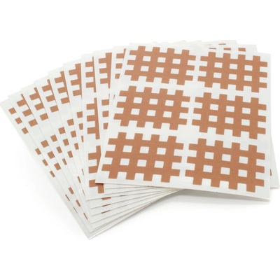 AFH Cross Tape křížová tejpovací páska velikost 2 28 x 36 mm 60 ks béžová