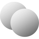 vidaXL Стенни огледала, 2 бр, 70 см, кръгли, стъкло (3051629)