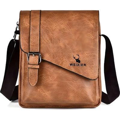Weixier pánská Crossbody taška KO 35698 Hnědá KP35698