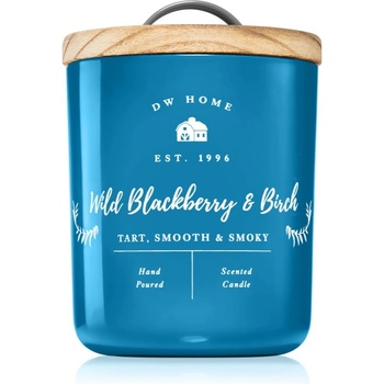 DW HOME Farmhouse Wild Blackberry & Birch ароматна свещ 255 гр