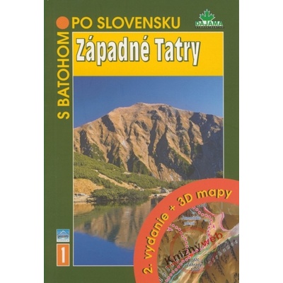 Západné Tatry slovenčina 3D mapy Kováč Blažej
